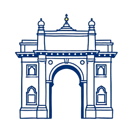 Mumbai landmark icon