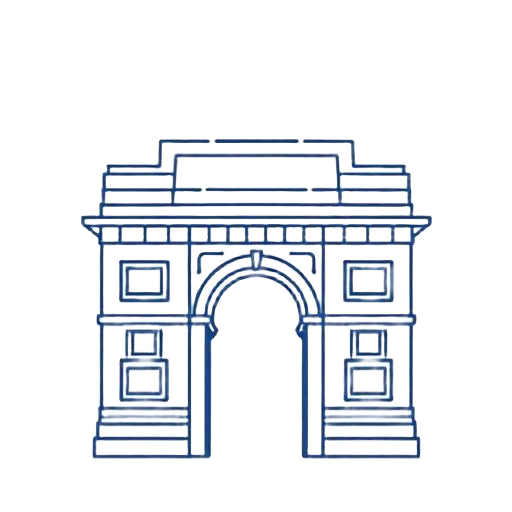 Delhi landmark icon